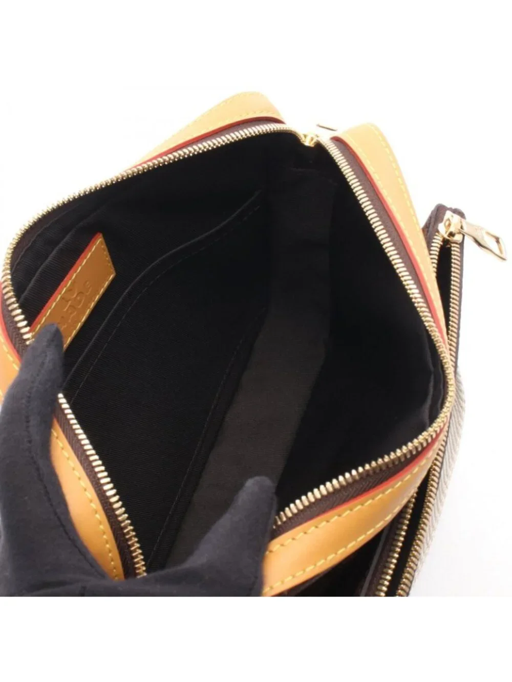 Louis Vuitton Shoulder Bag Trio Messenger Monogram Stripe LV Squared Canvas